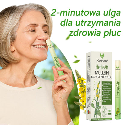 🌿CleraNaure® HerbaAir Mullein Oczyszczacz Płuc