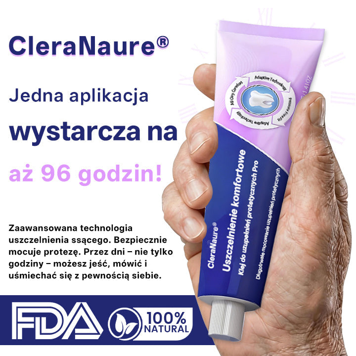 💎CleraNaure® Comfort Seal Pro – Klej do Protez